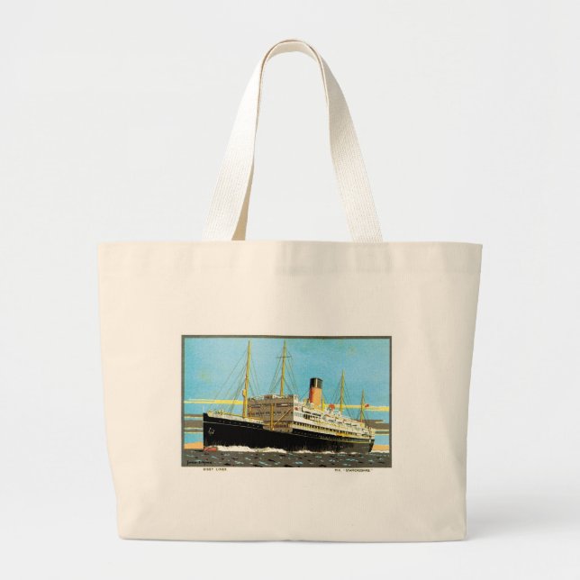 RMS Staffordshire Large Tote Bag (Front)