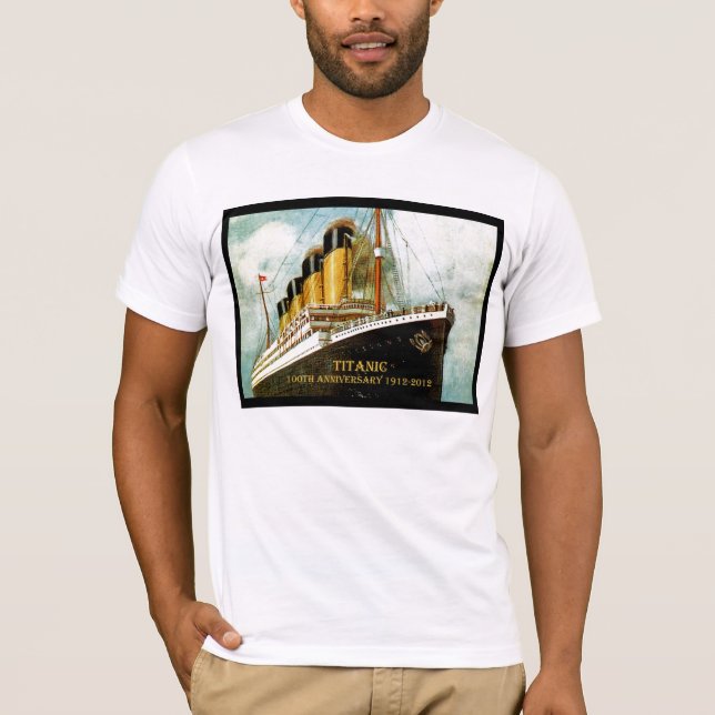RMS Titanic 100th Anniversary girls T T-Shirt (Front)