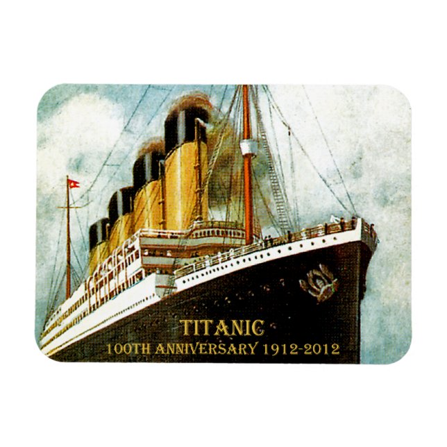 RMS Titanic 100th Anniversary Magnet (Horizontal)