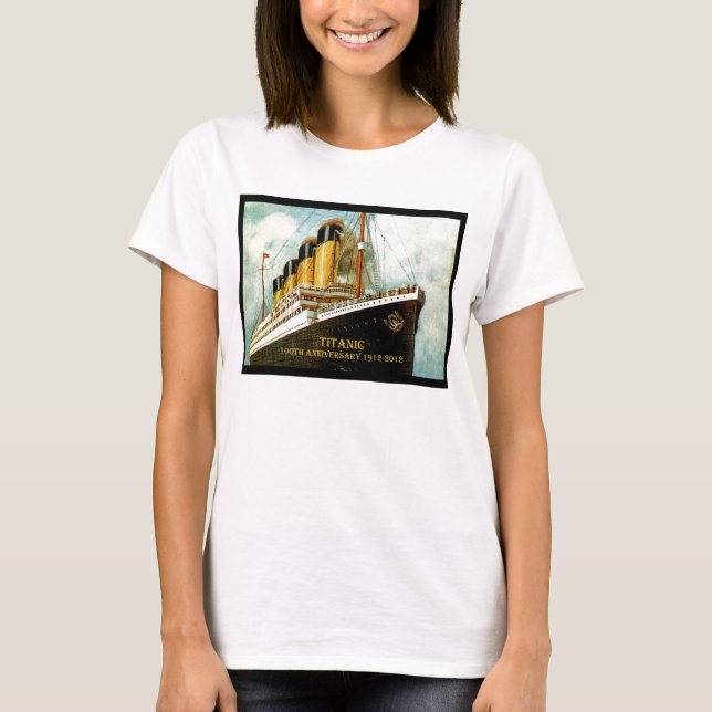 RMS Titanic 100th Anniversary women's T T-Shirt (Front)