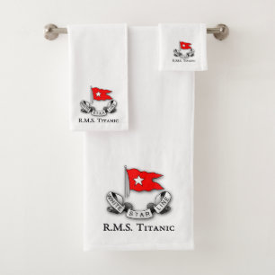 RMS Titanic  Bath Towel Set