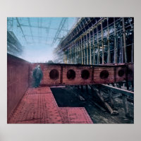 RMS Titanic Construction in Belfast Ireland