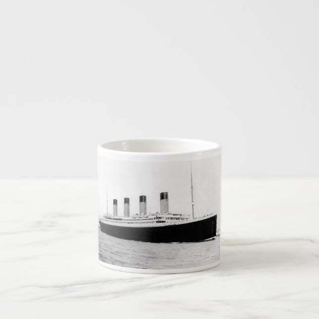RMS Titanic Espresso Cup (Front)