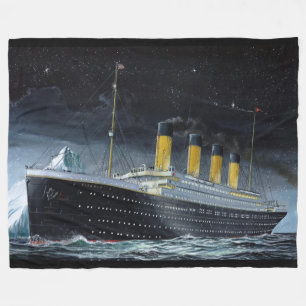 RMS Titanic Fleece Blanket