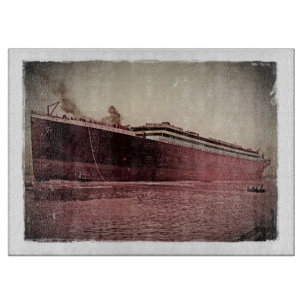 RMS Titanic Maiden Voyage Cutting Board
