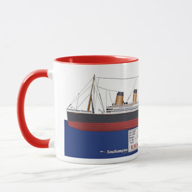 RMS Titanic Mug (Left)