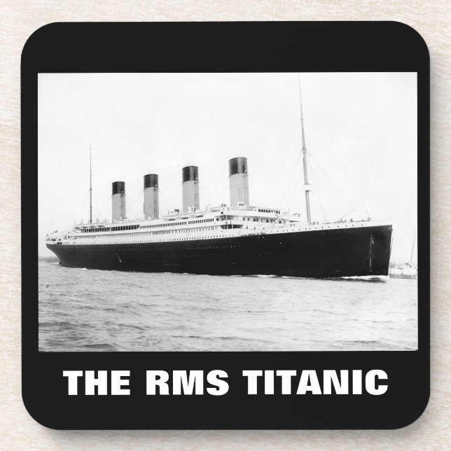 RMS Titanic Passenger Liner  Coaster (Front)