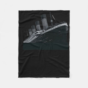 Rms Titanic Pocket Cruise Ship Vacation Trip Men W Fleece Blanket