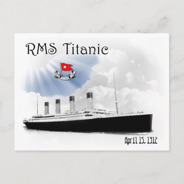 RMS Titanic Postcard (Front)