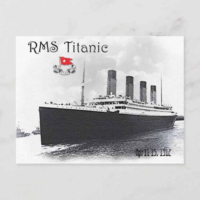 RMS Titanic Postcard (Front)