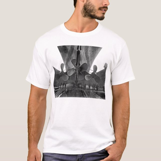 RMS Titanic Propellers T-Shirt (Front)