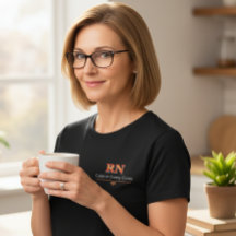 RN Calm in Every Crisis Elegant T-Shirt