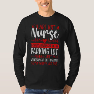 RN CNA Nursing Night Shift Nurse Appreciation Card T-Shirt