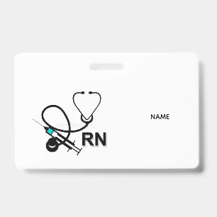 RN Name Badge ID Badge