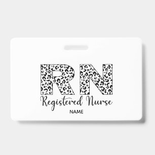 RN Name Badge ID Badge