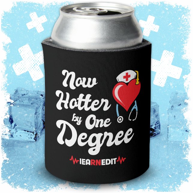 RN Nurse Graduation I Earned It Registered Nurse Can Cooler (Creator Uploaded)