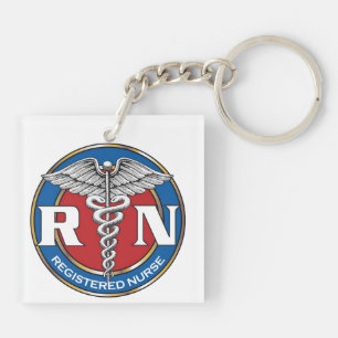 RN Nurse Key Ring