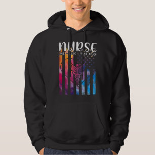 RN Nurse Live Love Save Lives ER Nursing School L& Hoodie