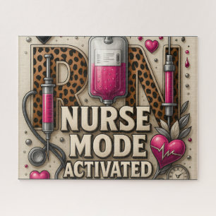 RN Nurse Mode Activated Jigsaw Puzzle