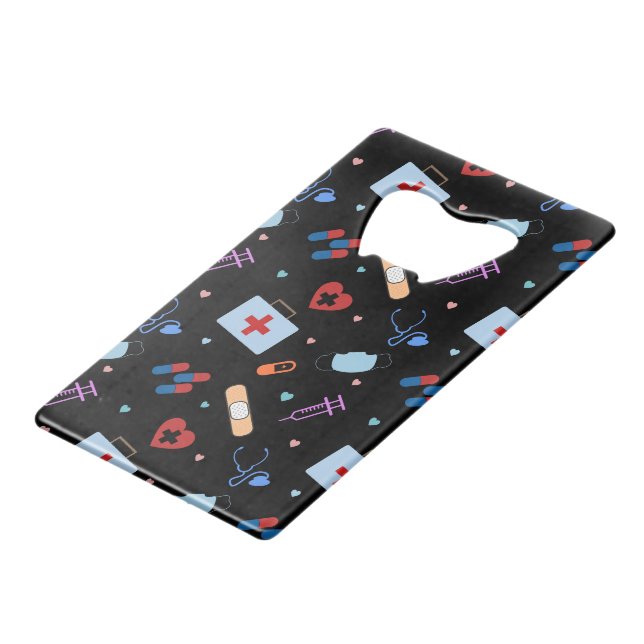 RN Nurse Nursing Student | Doctor Medical Pattern (Front Angled)