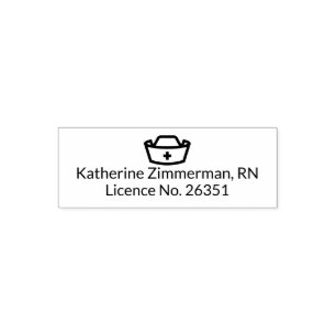RN Nurse Professional Self-inking Stamp