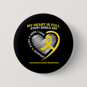 RN Paediatrics Oncologist Childhood Cancer Awarene 6 Cm Round Badge