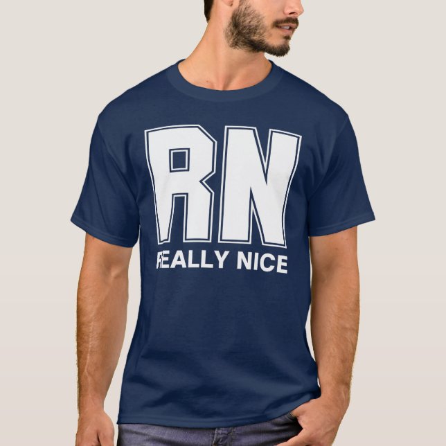 RN Really Nice T-Shirt (Front)