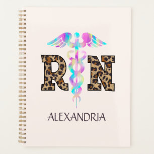 RN, Registered Nurse Leopard Planner