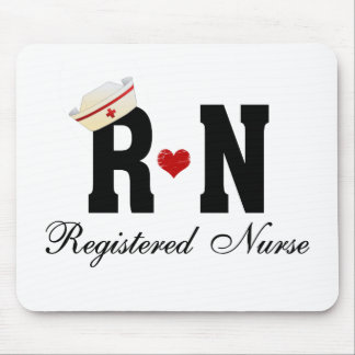 RN Registered Nurse Mouse Pad