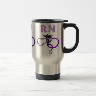 RN Stethoscope Travel Mug