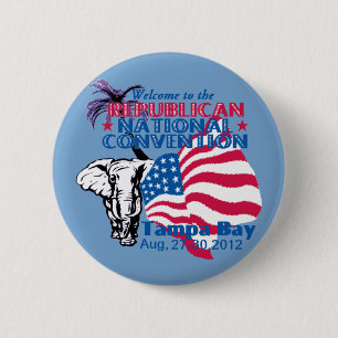 RNC Convention 6 Cm Round Badge