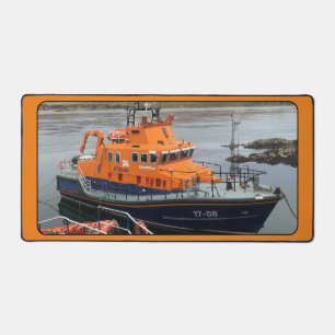 RNLI Lifeboat, Port Askaig, Islay, Scotland on a Desk Mat