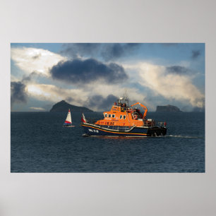 RNLI Lifeboat Torbay Poster