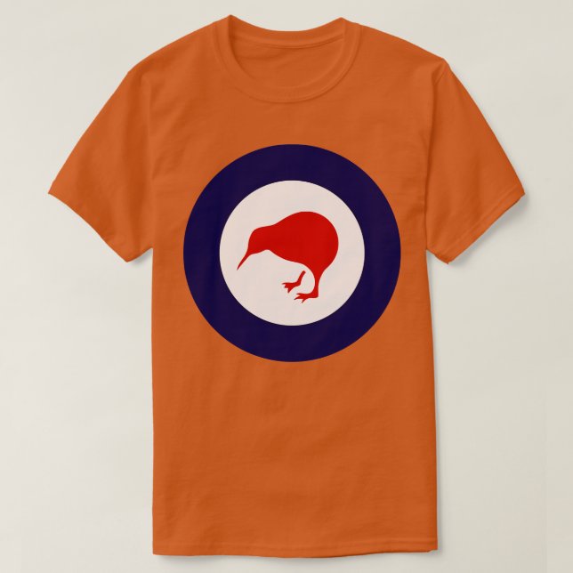 RNZAF Royal New Zealand Roundel T-Shirt (Design Front)