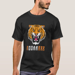 Roaaarrr Wildlife Animal Cute Tigers Big Cats T-Shirt