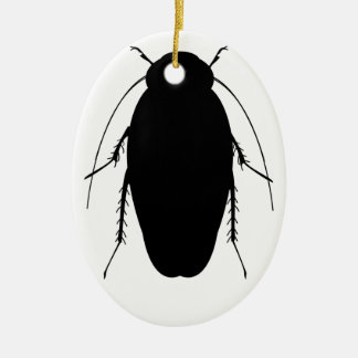 Roach Illustration Ceramic Tree Decoration