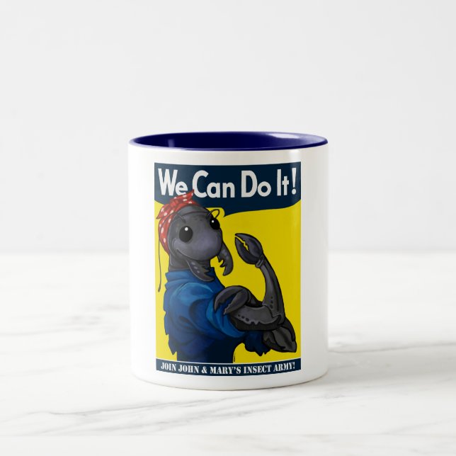 Roachie the Riveter Mug (Center)