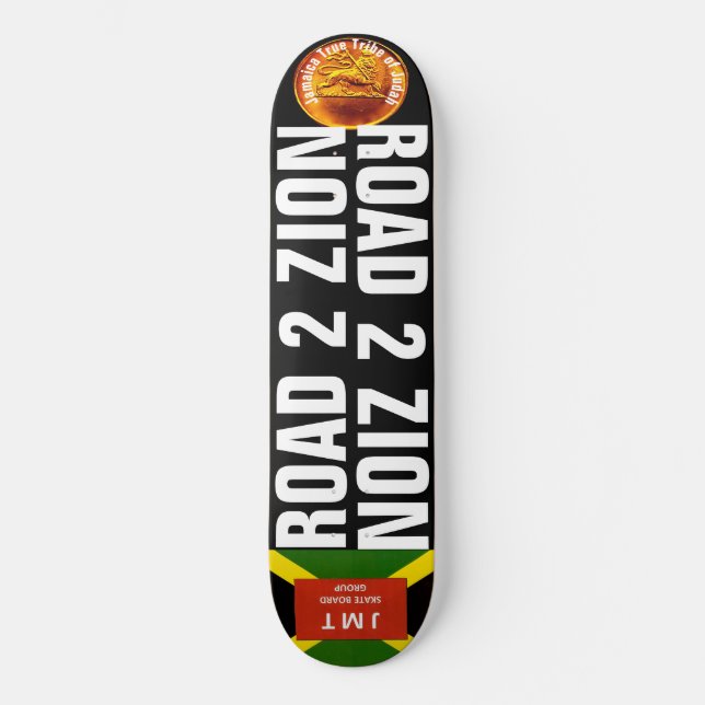ROAD 2 ZION 8 1/4" Skateboard Deck (Front)