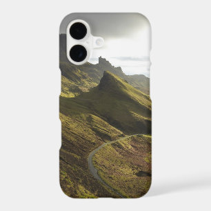 Road ascending The Quiraing, Isle of Skye,