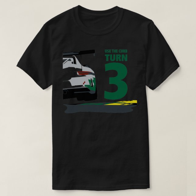Road Atlanta Turn T-Shirt (Design Front)