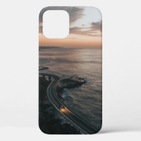 ROAD BESIDE BODY OF WATER
