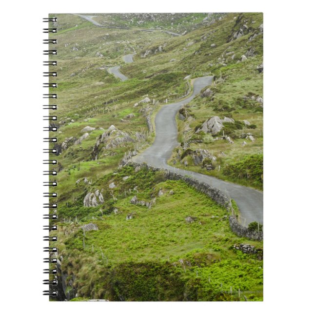 Road between Ballaghacahreen and Caherkeen. Spiral Notebook (Front)