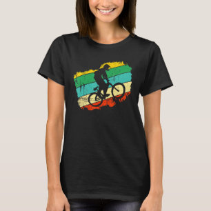 Road Bike Bicycle Biker Triathlon Vintage Retro T-Shirt