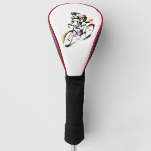 Road bike golf head cover