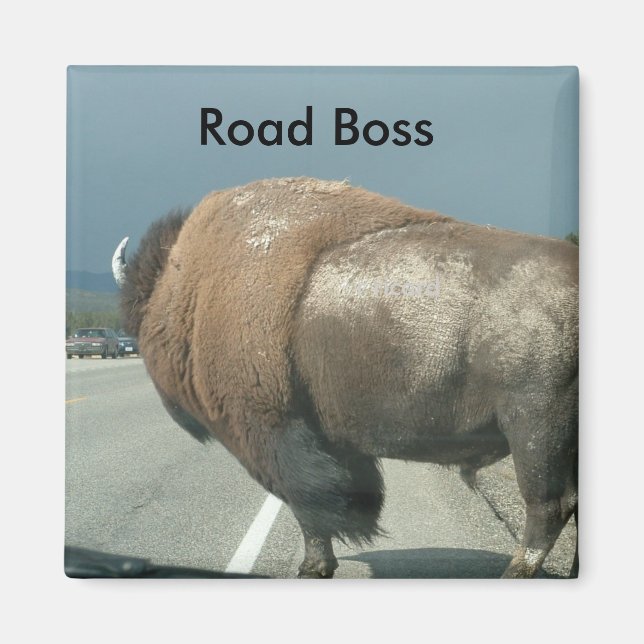 Road Boss Magnet (Front)