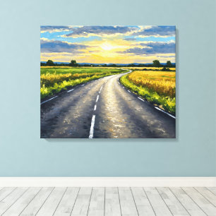 Road Canvas Print