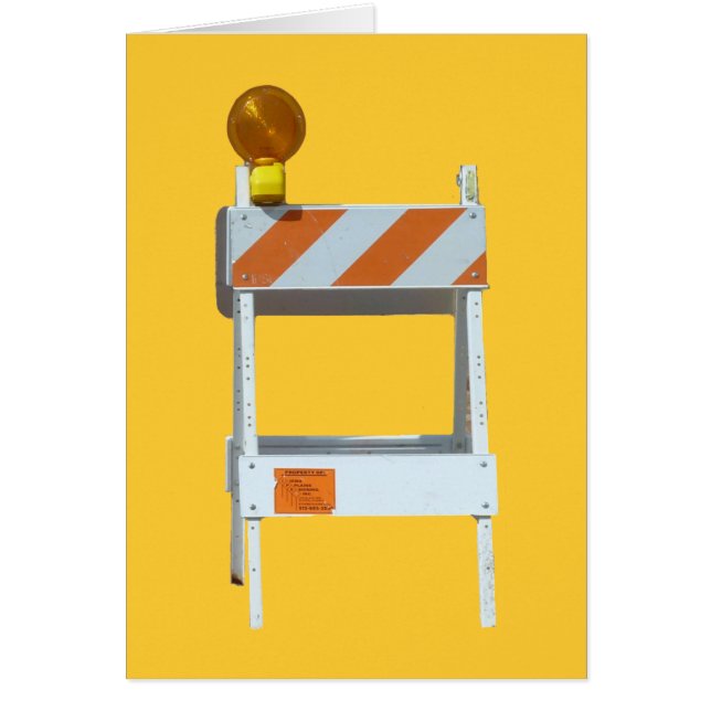 Road Construction Barricade Series (Front)