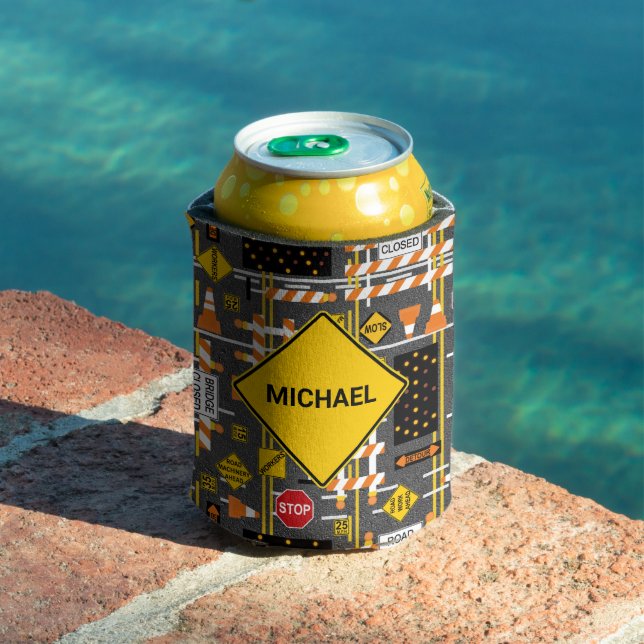 Road Construction Can Cooler (In Situ Pool)