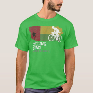 Road Cycling Guinea Bissau Road Bike Speed Bicycle T-Shirt