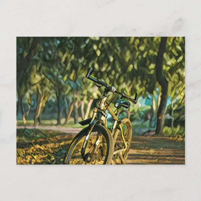 Road cyclist gifts postcard (Front)